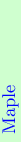\definecolor{col0}{rgb}{0.81,1.0,0.81}
\definecolor{col1}{rgb}{0.94,1.0,0.94}
\rotatebox{90.0}{\hbox{\pagecolor{col0}{\color[rgb]{0,0,1}\hbox to75.0001pt{~%
Maple\hfil}}}}